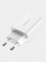 Сетевое зар. устр. Borofone BA21A QC3.0 3A 18W белое