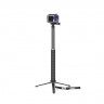 Монопод Telesin Selfie Stick Carbon Fiber GP-MNP-90T для экшн-камер