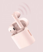 Беспроводные наушники TWS Haylou MoriPods BT5.2/35mAh (310mAh)/3ч розовые