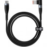 Кабель-переходник Baseus Zinc Magnetic Lenovo Laptop Type-C на DC 100W 2м CATXC-U01 угловой черный