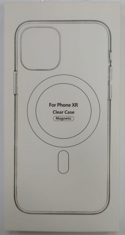 Накладка для i-Phone XR силикон MagSafe Clear Case