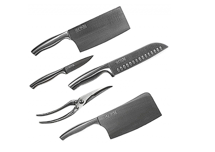 Набор ножей HuoHou 5-piece HuoHou Nano Knife Set (HU0014) серебристый