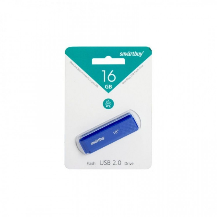 USB флеш накопитель Smartbuy 16GB Dock Blue (SB16GBDK-B)