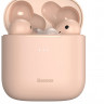 Мобильная Bluetooth-гарнитура Baseus Encok W06 BT5.0/30mAh (380mAh)/4ч (NGW06-04) розовый