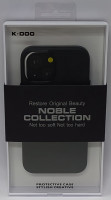 Накладка для i-Phone 13 Mini K-Doo Noble кожаная черная