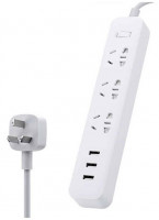 Сетевой адаптер Xiaomi Mi Power Strip 3 Sockets/3 USB Potrs NRB4027CN белый
