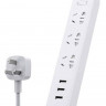 Сетевой адаптер Xiaomi Mi Power Strip 3 Sockets/3 USB Potrs NRB4027CN белый