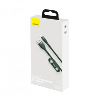 Usb Кабель-зарядка Micro+Lightning+Type-C Baseus Zinc Magnetic 1м 3A CA1T3-A06 зелёный