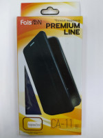 Чехол-книжка для i-Phone 13 Mini Faison CA11 кожаная боковая синяя