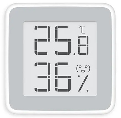 Метеостанция Xiaomi MiaoMiaoce Smart Hygrometer E-Ink Screen MHO-C201 белый