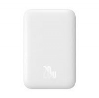 Powerbank с беспроводной зарядкой Baseus Magnetic Wireless 6000mAh 20W (PPCX020102) белый