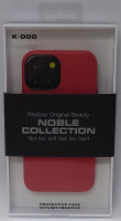 Накладка для i-Phone 13 Mini K-Doo Noble кожаная красная