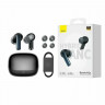 Мобильная Bluetooth-гарнитура Baseus Bowie M2s BT5.2/67mAh (600mAh)/7ч/ANC (NGTW350101) черная