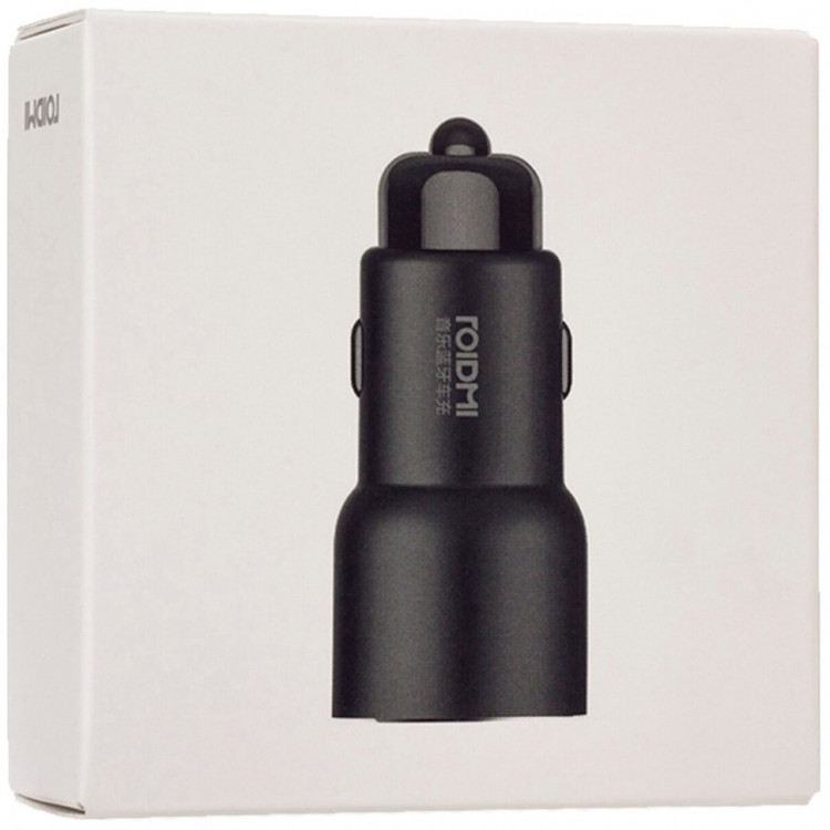 Автомобильное зар. устр. с FM-трансмитером Xiaomi Roidmi 3S 2USB 2.4A BFQ04RM