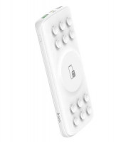 Powerbank с беспроводной зарядкой Hoco J56 10000mAh 2USB+1Type-C 3A белый