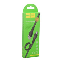 Usb Кабель-зарядка Micro Hoco X40 1м чёрный