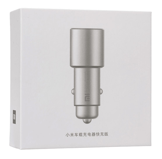 Автомобильное зар. устр. Xiaomi ZMI Metal Car Charger 2USB 3.6A (AP821) серебристый