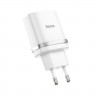 Сетевое зар. устр. Hoco C12 2USB 2.4A белое