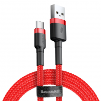 Usb Кабель-зарядка Lightning Baseus Cafule 1м (CALKLF-B09) красный