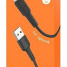 Usb Кабель-зарядка Lightning Borofone BX30 2.4A 1м силиконовый чёрный