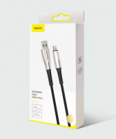 Usb Кабель-зарядка Micro Baseus Waterdrop 4A 1м (CAMRD-B01) черный