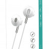 Стереонаушники Hoco M57 Sky sound с микрофоном 1.2м белые