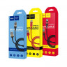 Usb Кабель-зарядка Type-C Hoco X26 Xpress 3A 1м в тканевой оплётке красно-чёрный