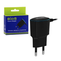 Сетевое зар. устр. BIOS MicroUSB 0.7A черное
