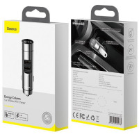 Автомобильное заряд. устр. Baseus Energy Car Wireless 2USB 3.1A Wireless 5.0 CCNLZ-0G серое