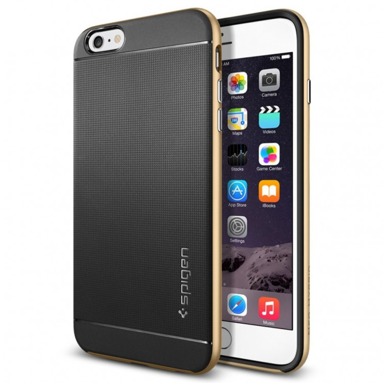 Чехол Spigen для i-Phone 6 Plus Neo Hybrid Series SGP11068 шампань