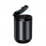 Автомобильная пепельница Baseus Premium Car Ashtray (CRYHG01-01) черный